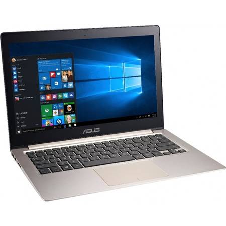 Ultrabook ASUS Zenbook UX303UA, 13.3'' FHD, Intel Core i3-6100U (3M Cache, 2.30 GHz), 4GB, 1TB, GMA HD 520, Win 10 Home, Brown