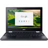 Laptop 2-in-1 Acer Chromebook R11, Display 11.6'' HD, Intel Celeron Dual Core N3050, up to 2.16 GHz, 2GB, 32GB eMMC, GMA HD, Chrome OS, Black, no ODD
