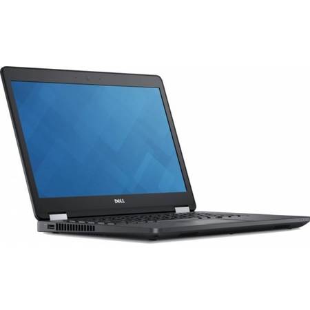Laptop DELL 14'' Latitude E5470 (seria 5000), Intel Core i3-6100U, 4GB DDR4, 500GB 7200 RPM, GMA HD 520, FingerPrint Reader, Win 7 Pro + Win 10 Pro, Backlit, 3-cell, Black