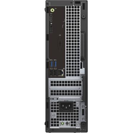Sistem Desktop Dell OptiPlex 3040 SFF, Intel Core i3-6100 Procesor, 4GB 1600MHz DDR3L, 500GB, Mouse-MS116 - Black, Dell Keyboard KB216 Black, Ubuntu Linux 14.04 SP1