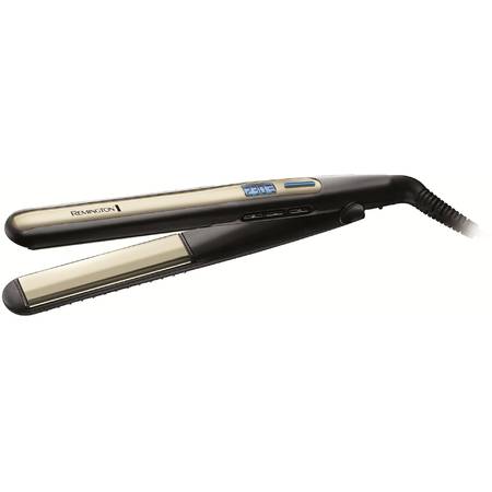 Placa de par Sleek&Curl S6500, 230 grade, LCD, Turbo Boost, negru/gri