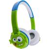 KitSound MyDoodle Children – Casca bluetooth stereo cu limitator de sunet pentru protejarea urechilor copiilor, Alien