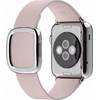Apple Watch 38 MM Carcasa din Otel Inoxidabil si Curea Modern Roz M