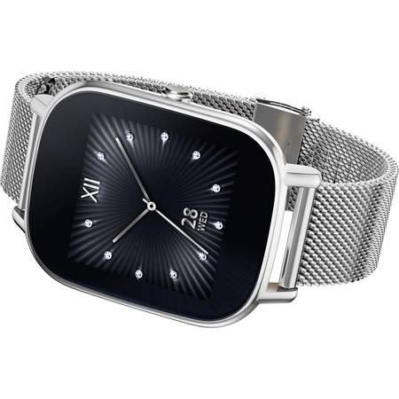 Smartwatch Asus ZenWatch 2 Otel Inoxidabil Argintiu+Curea Metal Argintiu