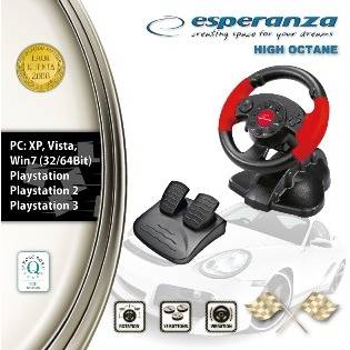 ESPERANZA Stering Wheel PC/PS2/PS3