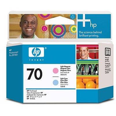 HP C9405A INK 70 Printheads Light Cyan and Light Magenta C9405A