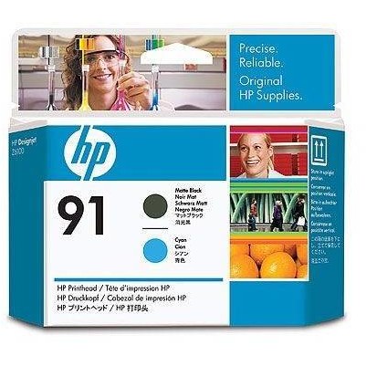 HP C9460A INK 91 Printhead Matte Black and Cyan for:Designjet Z6100, Z6100PS C9460A