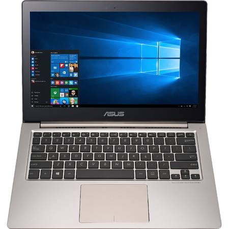 Ultrabook ASUS 13.3" Zenbook UX303UA, FHD, Intel Core i5-6200U (3M Cache, up to 2.80 GHz), 8GB, 256GB SSD, GMA HD 520, Win 10 Home, Brown