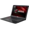 Laptop ASUS Gaming 15.6" ROG GL552VW, FHD, Intel Core i7-6700HQ, 8GB, 1TB 7200 RPM, GeForce GTX 960M 4GB, FreeDos, Black-Grey, versiunea metalica