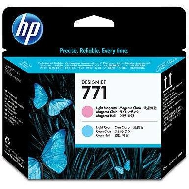 HP CE019A Ink 771 Printhead Light Magenta and Light Cyan, Works with: HP DesignJet Z6200 CE019A