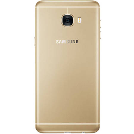 Telefon Mobil Samsung Galaxy C7 Dual Sim 32GB LTE 4G Auriu