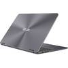 Laptop 2-in-1 ASUS 13.3'' ZenBook Flip UX360CA, FHD Touch, Intel Core m5-6Y54 (4M Cache, up to 2.70 GHz), 8GB, 128GB SSD, GMA HD 515, Win 10 Home, Gray
