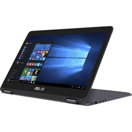 Laptop 2-in-1 ASUS 13.3'' ZenBook Flip UX360CA, FHD Touch, Intel Core m5-6Y54 (4M Cache, up to 2.70 GHz), 8GB, 128GB SSD, GMA HD 515, Win 10 Home, Gray