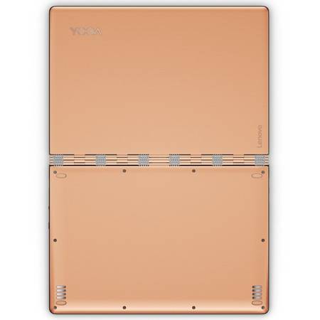 Laptop 2 in 1 Lenovo Yoga 900-13ISK2 Intel Core i7-6560U 2.20GHz, 13.3", QHD+, IPS, Touchscreen, 16GB, 512GB SSD,Intel Iris Graphics 540, Windows 10 Home, Champagne Gold