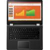 Laptop 2 in 1 Lenovo Yoga 510-14ISK Intel Core I3-6100U 2.3GHz, 14" Full HD, IPS, Touchscreen, 8GB, 1TB, Intel HD Graphics, Windows 10, Black