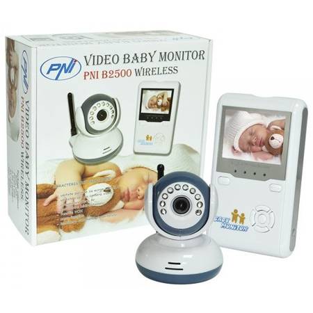 Baby Monitor PNI B2500, Wireless, Display 2.4"