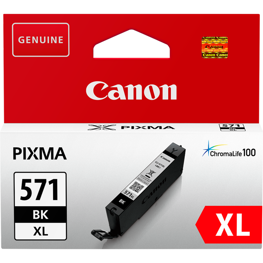 Cartus Canon CLI-571XLB, Black XL