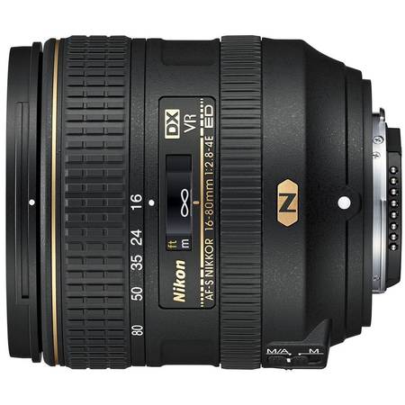 Nikon lens 16-80mm f / 2.8-4 ED VR AF-S DX