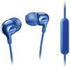 Casti audio In-Ear cu microfon Philips SHE3705BL/00, Albastru