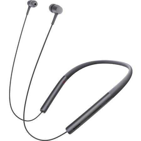 Casti audio in-ear cu microfon Sony, MDREX750BTB, NFC, Bluetooth, Hi-Res