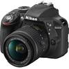 Aparat foto DSLR Nikon D3300, 24.2MP, Black + Obiectiv AF-P 18-55mm VR + Obiectiv AF-P 55-200mm VR II