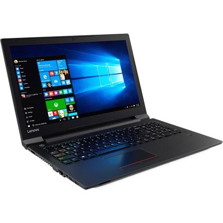 Laptop Lenovo 15.6'' V310, FHD, Intel Core i7-6500U 4GB, 500GB + 8GB SSH, GMA HD 520, FingerPrint Reader, FreeDos, Black