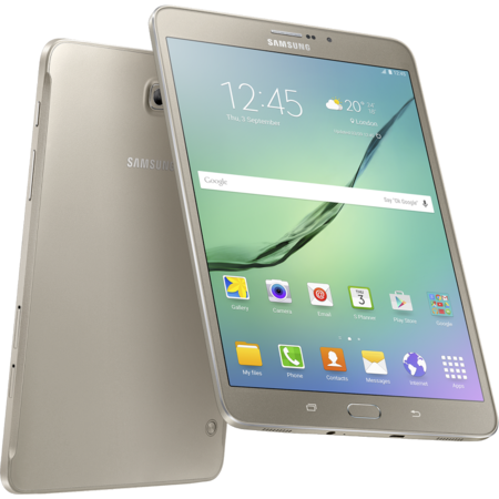 Tableta Samsung Galaxy Tab S2 8 (2016) T719, Procesor Octa-Core 1.8GHz / 1.4GHz, Super Amoled Capacitive touchscreen 8", 3GB RAM, 32GB, 8MP, Wi-Fi, 4G, Android (Auriu)