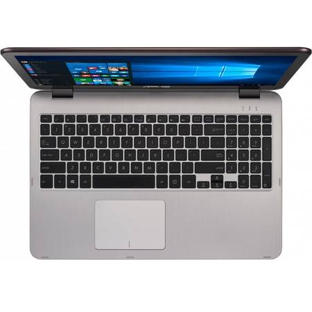 Laptop 2-in-1 15.6" VivoBook Flip TP501UQ, FHD Touch, Intel Core i5-6200U (3M Cache, up to 2.80 GHz), 4GB, 1TB, GeForce 940MX 2GB, Win 10 Home, Silver Gray