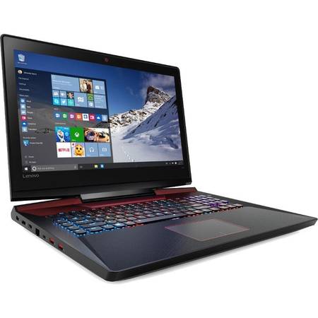 Laptop Lenovo Gaming 17.3'' IdeaPad Y900, FHD IPS, Intel Core i7-6820HK, 32GB, 512GB SSD, GeForce GTX 980M 8GB, Win 10 Pro, Black