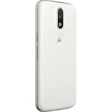 Telefon Mobil Motorola Moto G4 Plus Dual Sim 32GB LTE 4G Alb