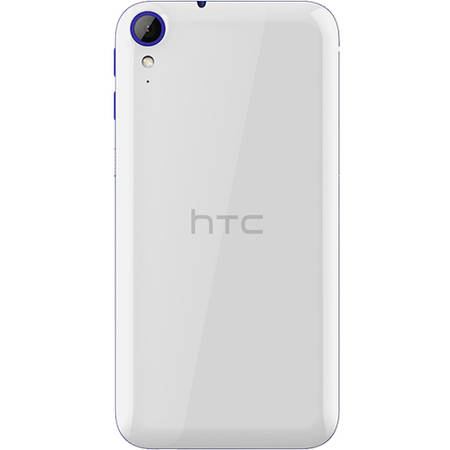 Telefon Mobil HTC Desire 830 Dual Sim 32GB LTE 4G Alb Albastru
