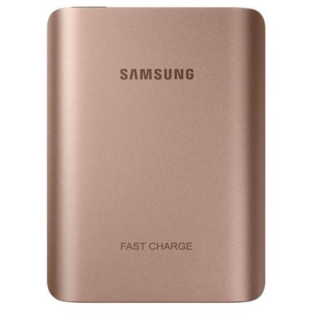 Incarcator portabil universal Samsung Fast Charging 10200 mAh, EB-PN930 Pink Gold