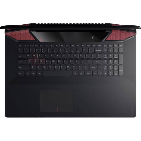 Laptop Lenovo Gaming 15.6'' Ideapad Y700, FHD IPS, Intel Core i7-6700HQ, 16GB, 1TB + 256GB SSD, GeForce GTX 960M 4GB, FreeDos, Black