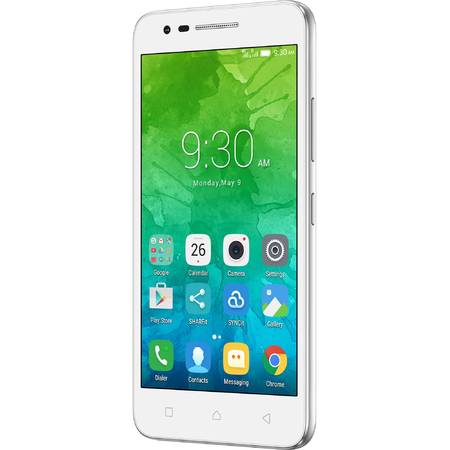 Telefon mobil Lenovo Vibe C2 Power, Dual SIM, 16GB, 4G, White