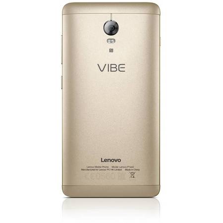 Telefon mobil Lenovo Vibe P1 PRO Dual Sim, 4G, 5.5'', Octa-core, RAM 3GB, Stocare 32GB, Camera 13MP/5MP, Gold