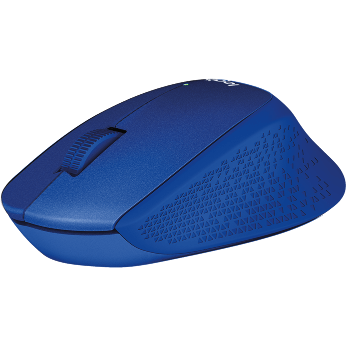 Mouse Wireless M330 SILENT PLUS, blue