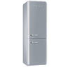 Combina frigorifica retro Smeg FAB32RXN1, congelator No Frost, clasa A++, argintiu