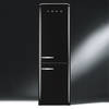 SMEG combina frigorifica RETRO 50 229 l / 92 l negru
