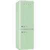 Combina frigorifica retro Smeg FAB32RVN1, congelator No Frost, clasa A++, verde deschis