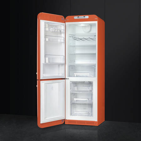 SMEG combina frigorifica RETRO 50 229 l / 75 l portocaliu