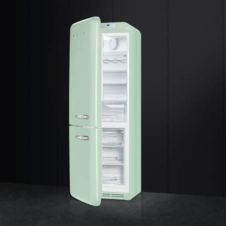 SMEG combina frigorifica RETRO 50 229 l / 75 l verde aqua