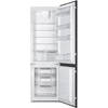 Combina frigorifica incorporabila Smeg C7280NEP, 253 l, 3 sertare congelator, clasa A++