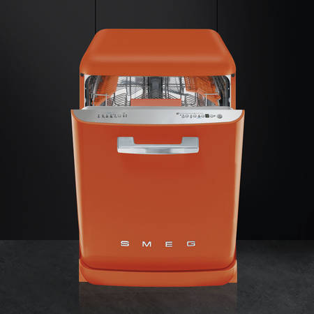 Masina de spalat vase Retro BLV2O-2, 9 programe, clasa A+++, portocaliu
