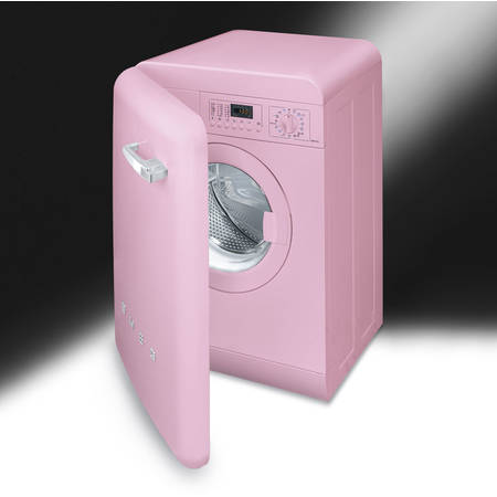 Masina de spalat rufe Retro LBB14RO, 7 kg, clasa A+, roz