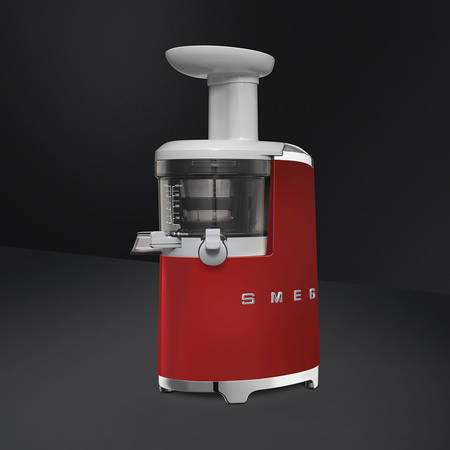 Storcator cu melc Retro SJF01BLEU, 150 W, 43 rpm, recipient suc 1 l, rosu