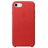 Apple iPhone 7 Leather Case RED