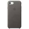 Apple iPhone 7 Leather Case Storm Gray