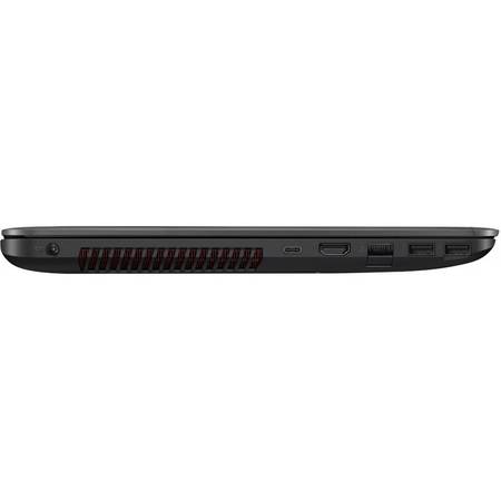 Laptop ASUS Gaming 15.6'' ROG GL552VX, FHD, Intel Core i7-6700HQ, 16GB, 1TB 7200 RPM, GeForce GTX 950M 4GB, FreeDos, Grey, versiunea metalica