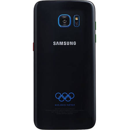 Telefon Mobil Samsung Galaxy S7 Edge Dual Sim 32GB LTE 4G Negru Olympic Version