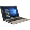 Laptop ASUS 15.6" A540SA, Intel Celeron Dual Core N3060, 4GB, 500GB, GMA HD 400, Win 10 Home, Chocolate Black